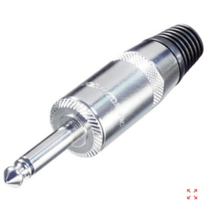 Rean NYS225 plug mono metálico robusto